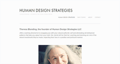 Desktop Screenshot of humandesignstrategies.com